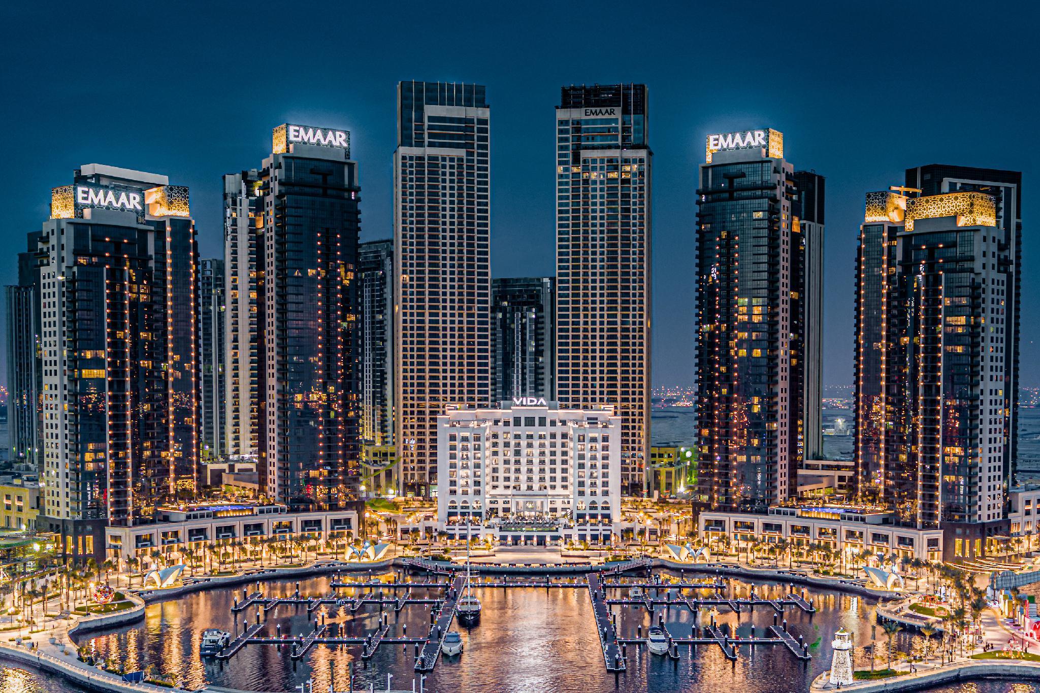 Hotel Vida Creek Harbour Dubaj Zewnętrze zdjęcie