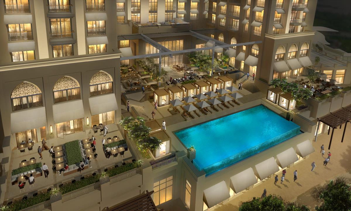Hotel Vida Creek Harbour Dubaj Zewnętrze zdjęcie